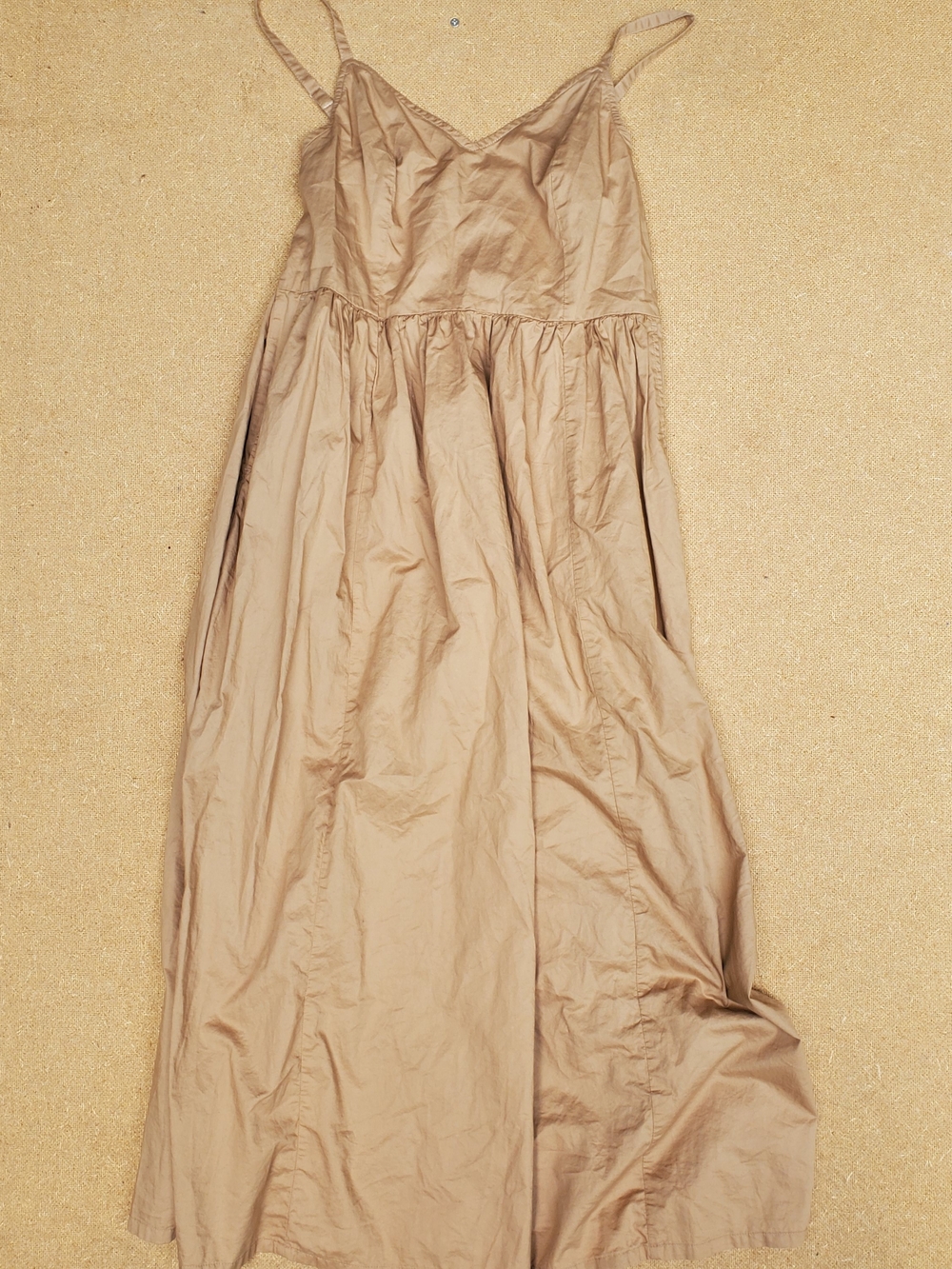 Old Navy Beige/Tan Maxi Dress